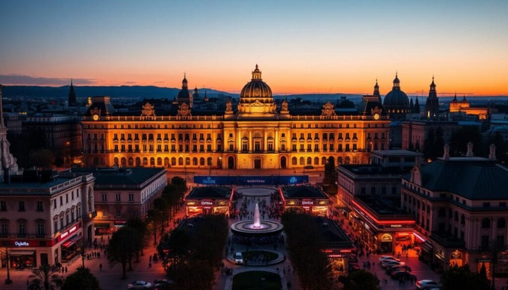 Madrid's Royal Palace and vibrant nightlife